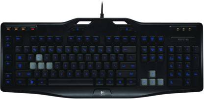 Logitech Gaming Keyboard G105 Wired USB Standard Gaming Keyboard Compatible with Desktop, Laptop, Mac