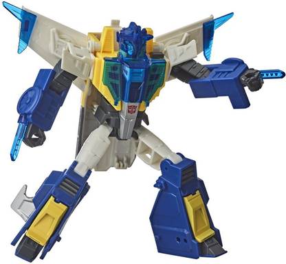 TRANSFORMERS Meteorfire Cyberverse Adventures Battle Call Trooper Meteorfire,Voice Activated Energon Power Lights