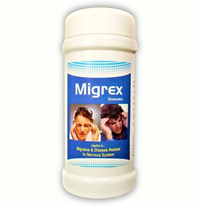 Ayusearch Ayurvedic Migrex Granules For Migrine Headache Relief 100 Grm