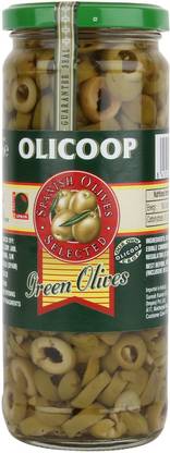Olicoop Green Sliced Olive Olives