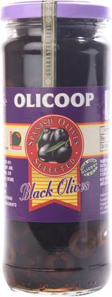 Olicoop Selected Spanish Black Sliced Olives