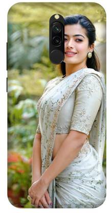 Clickzone Back Cover for Redmi 8, RASMIKA MANDANNA ACTRESS