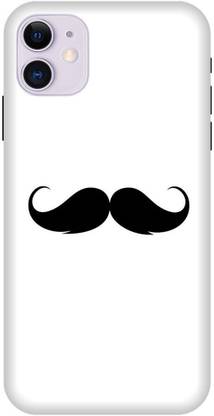 MD CASES ZONE Back Cover for Apple Iphone 11 The Mustache Mooch printed back cover