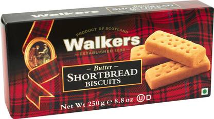 Walkers SHORTBREAD BISCUITS FINGURES-250GM Cookies Biscuit