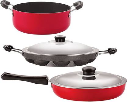 NIRLON Non-Stick Coated Cookware Set