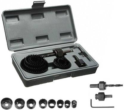 Inditools Heavy duty 11pc Hole Saw Set good for wood working Wood Cutter