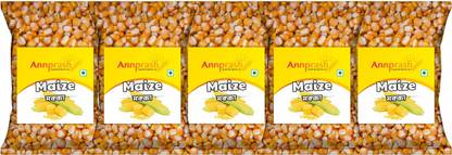 Annprash PREMIUM QUALITY WHOLE MAIZE/ SABUT MAKKA - 5KG(1KGx5) Corn