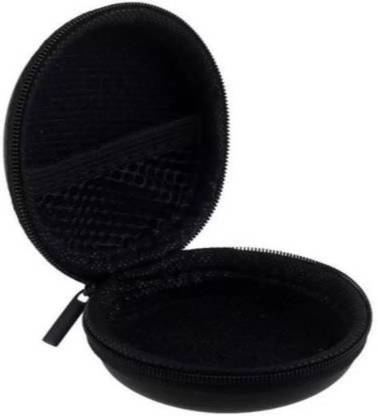 RACRO Leather Zipper Headphone Pouch For Universal