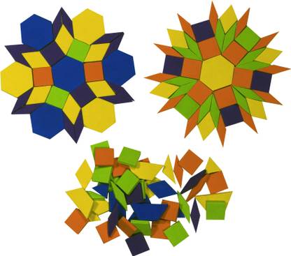 KPL Learning Associates 2D EVA Foam Based for School Kids/ Rangoli Making