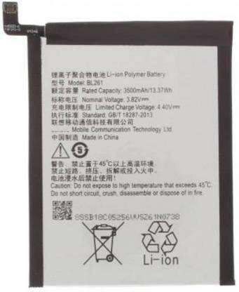 RD Traders Mobile Battery For  Lenovo Lenovo Vibe K5 Note A7020 BL261