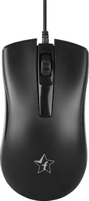 Flipkart SmartBuy M3001 Wired Optical Mouse  (USB 2.0, USB 3.0, Black) at Rs. 253