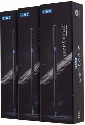 Pentonic 0.7 mm Ball Point Pen | Sleek Matte Finish Body, Smudge Free Writing Ball Pen