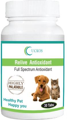 Cuckos Relive Anti Oxidant Pet Health Supplements