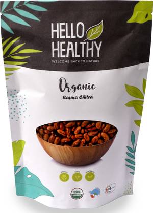 Hello Healthy Organic Rajma Chithra (Whole)