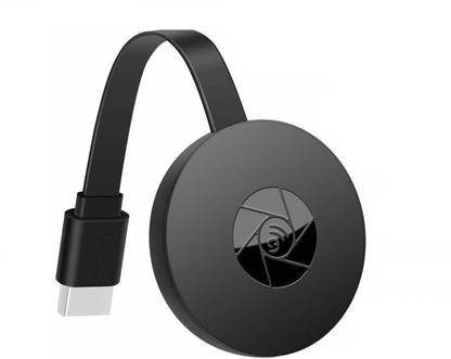 OUD Chromecast WiFi Wireless Display Dongle for Miracast, Screen Mirroring, Airplay, DLNA, Netflix, Spotify Anycast for Android/iOS (Black) Media Streaming Device