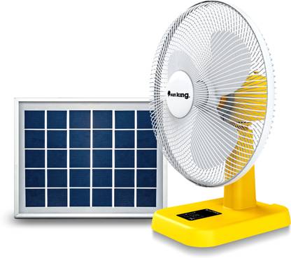 Sun King Table Solar Fan Set