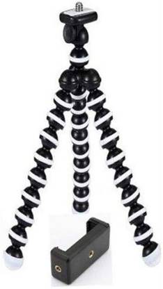 gyzmofreakz fully flexible Portable & Foldable Camera & Mobile Tripod with Mobile Clip Holder Bracket Fully Flexible Mount Cum Tripod Stand with Three-Dimensional Head & Quick Release T9 Plate Gorilla Tripod 10" - DSLR , Smartphone & Action Cameras mobile holder Octopus Stand/mobile Holder Gorillapod Tripod Tripod, Tripod Kit Tripod, Monopod, Monopod Kit, Tripod Ball Head, Tripod Bracket