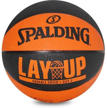 SPALDING Layup Basketball - Size: 3