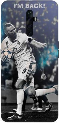 Zaplab Back Cover for Oppo Reno 2 Z / CPH1945 Karim Benzema Football Printed Back Cover