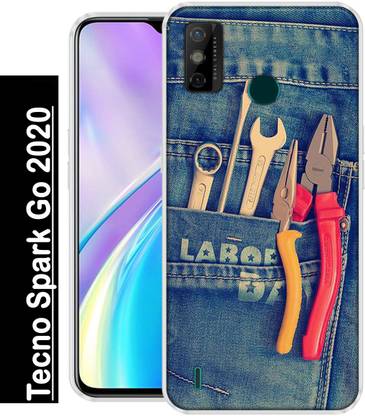 REALKING Back Cover for Tecno Spark Go 2020, Tecno Spark 6 Go