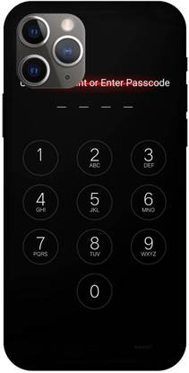 UMPRINT Back Cover for Apple Iphone 11 Pro Passcode Screen Unlock Printed Back Cover