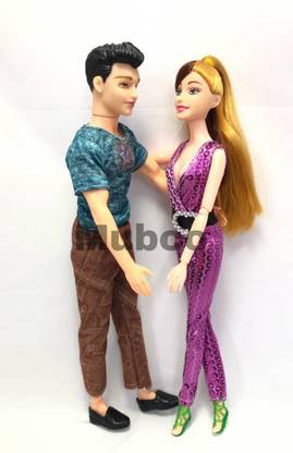 Mubco Couple Doll Set Pink Full