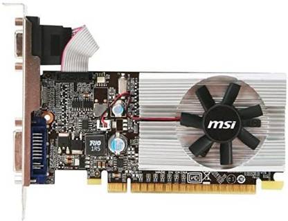 MSI B003XM568I DDR3 1 GB NVIDIA Chipset 64 bit 1000 MHz Graphics Card