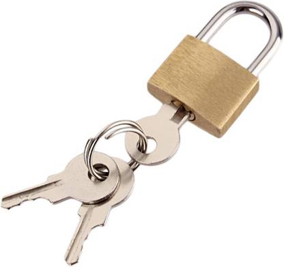 ROSHANI MARKETING 20 mm Lock (TALA) With 3 Keys U Lock