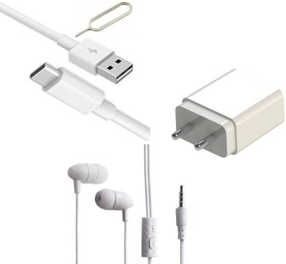 Badger Wall Charger Accessory Combo for Xiaomi Redmi 9 Prime, Redmi Note 9, Redmi Note 9 Pro, Redmi Note 9 Pro Max Fast Charger Original Adapter like Wall Charger and Mobile Power Adapter Cable Android Smartphone Charger High Speed Travel Charger With 1 Meter TYPE- C USB Data Transfer Cable
