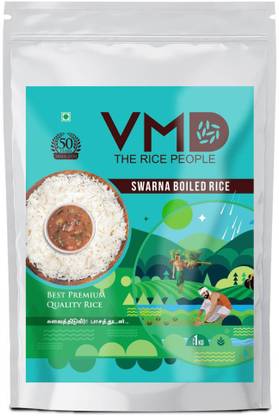 Vmd SWARNA BOILED - KERALA NICE PONNI RICE - 1 Kg Ponni Rice (Medium Grain, Boiled)