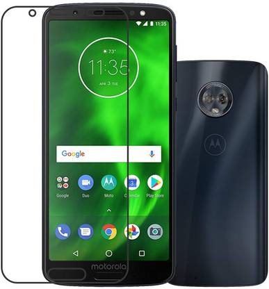 DVS MOBILE ACCESSORIES Front and Back Tempered Glass for Motorola Moto G6