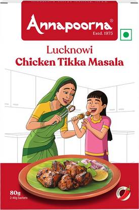 Annapoorna Lucknowi Chicken Tikka Masala 80g Carton