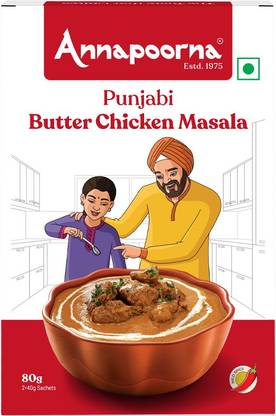 Annapoorna Punjabi Butter Chicken Masala 80g Carton