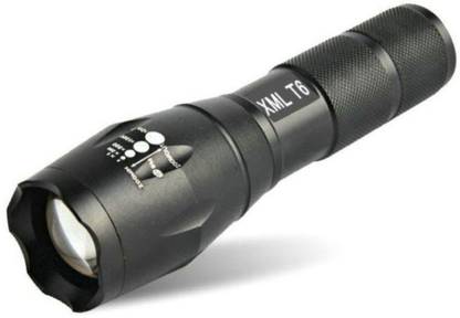 Buylink 5W Power Long Life Flashlight - Rechargeable And Two Bulb LED XML-T6 Torch