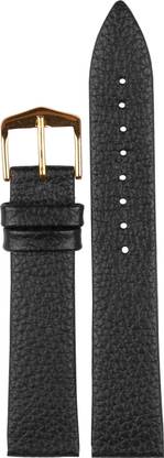 Exor Vog Bck colour With Ft Finish Of 18 mm Genuine Leather Watch Strap