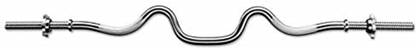 ADIDAS Super Curl Bar w/SLC (25mm/1") Multi-training Bar