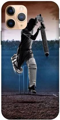 UMPRINT Back Cover for Iphone 11 Pro Max Cricketer Batsman Sports Printed Back Cover