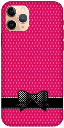 UMPRINT Back Cover for Iphone 11 Pro Max Dots Print Dot Ribbon Printed Back Cover