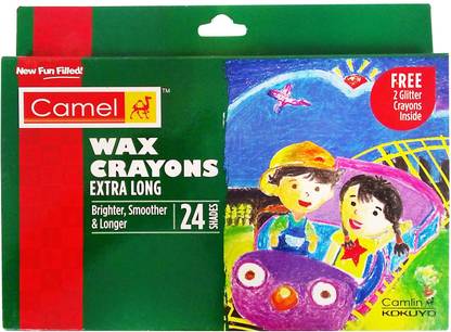 Camlin Wax Crayons 24