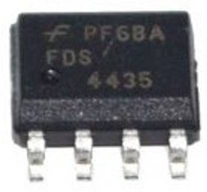 EMERGING TECHNOLOGIES 2 PCS FDS4435 p-Channel 30V 8.8A MOSFET 4435 SOP8 SOIC-8 Electronic Components Electronic Hobby Kit
