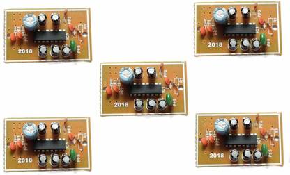 ERHIndia IC Audio Amplifier Circuit Board for DIY Projects - Pack of - 5 Electronic Components Electronic Hobby Kit