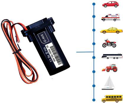 drivool 890-IN (Make-in-India) GPS Tracker for all Vehicles with Android/iOS/Web uMove Apps GPS Device