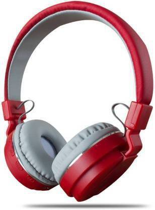 Worricow SH12 Foldable Wireless Headphone with Mic and SD Card Slot Bluetooth Gaming
