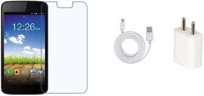 Apaq Screen Protector Accessory Combo for Micromax Canvas A1