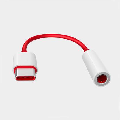 NIRUM Red USB C Music Adapter, Type C to 3.5mm Headphone Jack Connector Aux Audio Adapter Cable Compatible with All Type C Slot Devices Smartphone, Windows Phone Converter