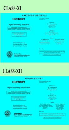 Tamilnadu History - Class Xi & Xii