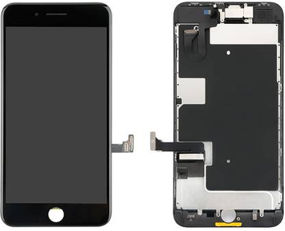 RS Merchant R S Merchant LCD Display Panel Combo - iPhone 8-Plus Black Grade A Product LCD 5.5 inch Replacement Screen
