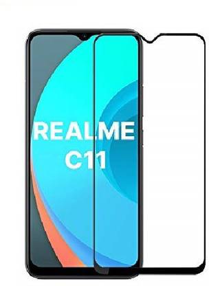 NSTAR Edge To Edge Tempered Glass for Realme C11,Realme C12,Realme C15,Realme C3,Realme 5i,Realme Narzo 10