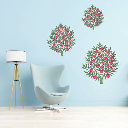 Flamingo Design 150 cm Anar & BulBul Tree Self Adhesive Sticker