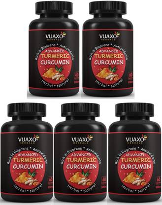 Vuaxo Advanced Turmeric Curcumin with Bioperine Inflammation response, Joints, Immunity